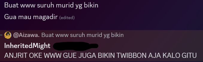 SenseiofHero's tweet photo. Kisi-kisi buat para murid sekalian di hari terakhir absennya gak ada absen form goodbye-goodbyean tapi masing-masing bikin wording www sama pasang foto sendiri di twibbon www ya. UA ngajarin kalian semua untuk jadi manusia mandiri. https://t.co/KwIehnvrah
