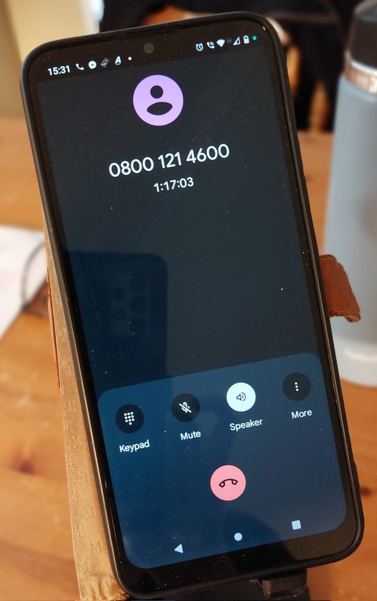 HopeafterPP's tweet photo. Been on hold to #DWP for Child #DLA helpline for nearly 90 minutes! How is this acceptable? https://t.co/CBM9GArjsW