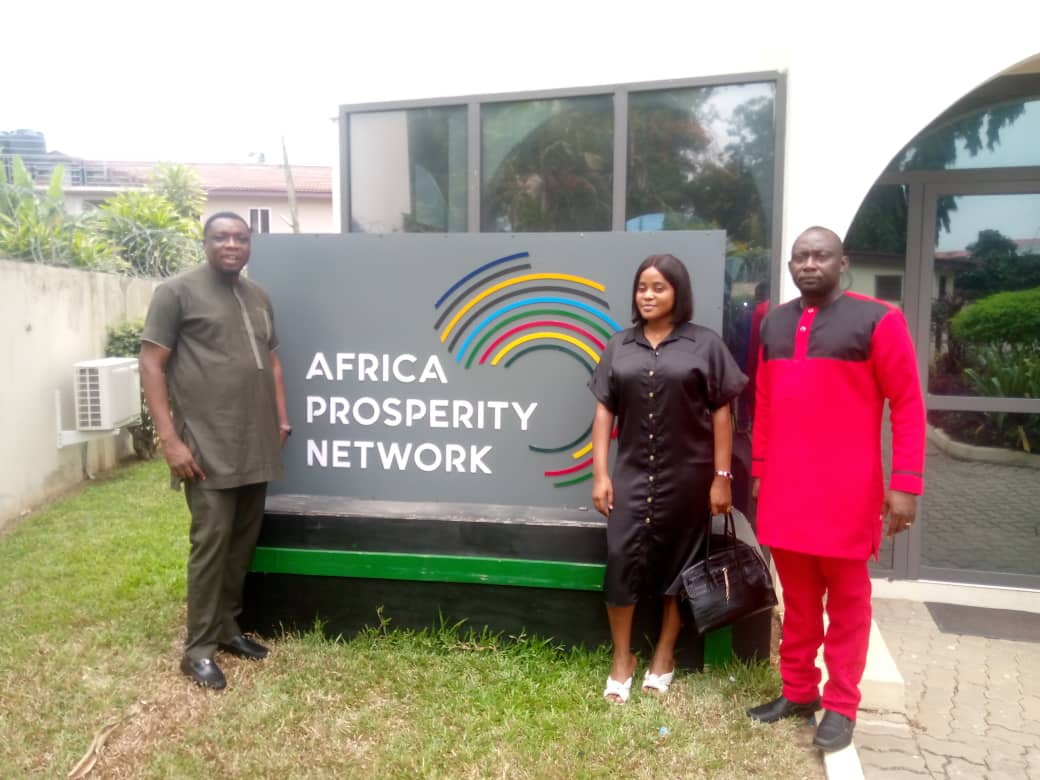 Kasa Initiative Ghana had official engagements with the African Prosperity Network (APN) partners on integration of sound climate change and NRE issues on the implementation Africa Continental  Free Trade Area (ACFTA) AGREEMENTS .
