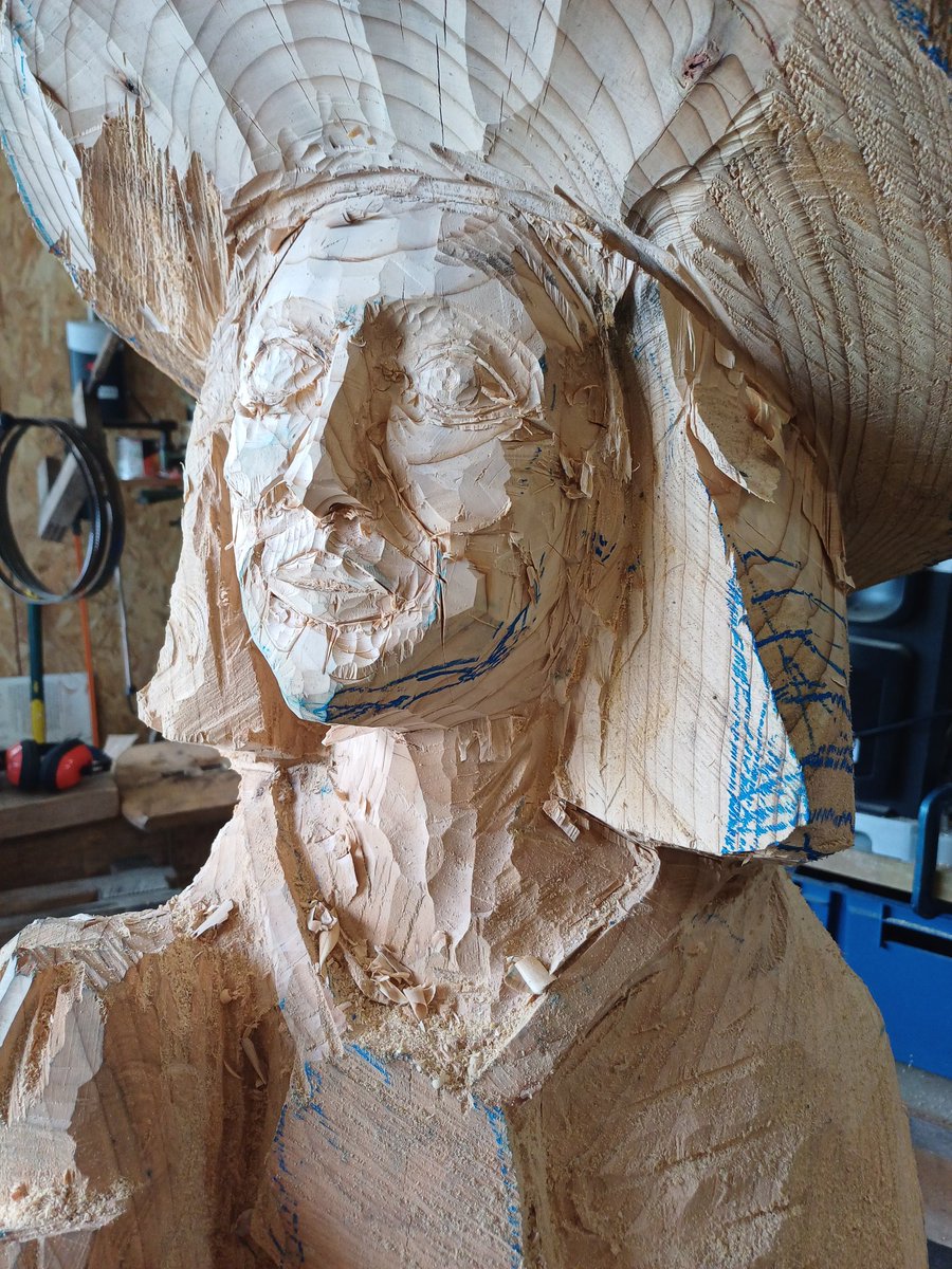 ColbocJulien's tweet photo. Le visage #pèlerin très technique...
#sculpture #bois #colboc
Commande pour la ville de Château-Landon 77
@radiooxygene @fibois_idf
@VilledeFbleau @77_VivreEnGrand https://t.co/YSwQkkrIXd