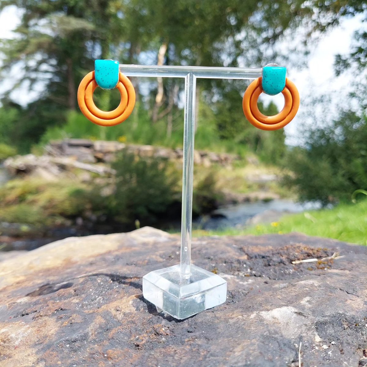 Turquoise & orange statement studs...
One of my new favourites 😍 

Available on duilireland.ie 

#turquoise #turquoiseearrings #statementearrings #studearrings #orangeearrings #dúil #dúilireland #dúiljewellery #irishjewellery #irishcraft #irishdesign #lovemadelocal