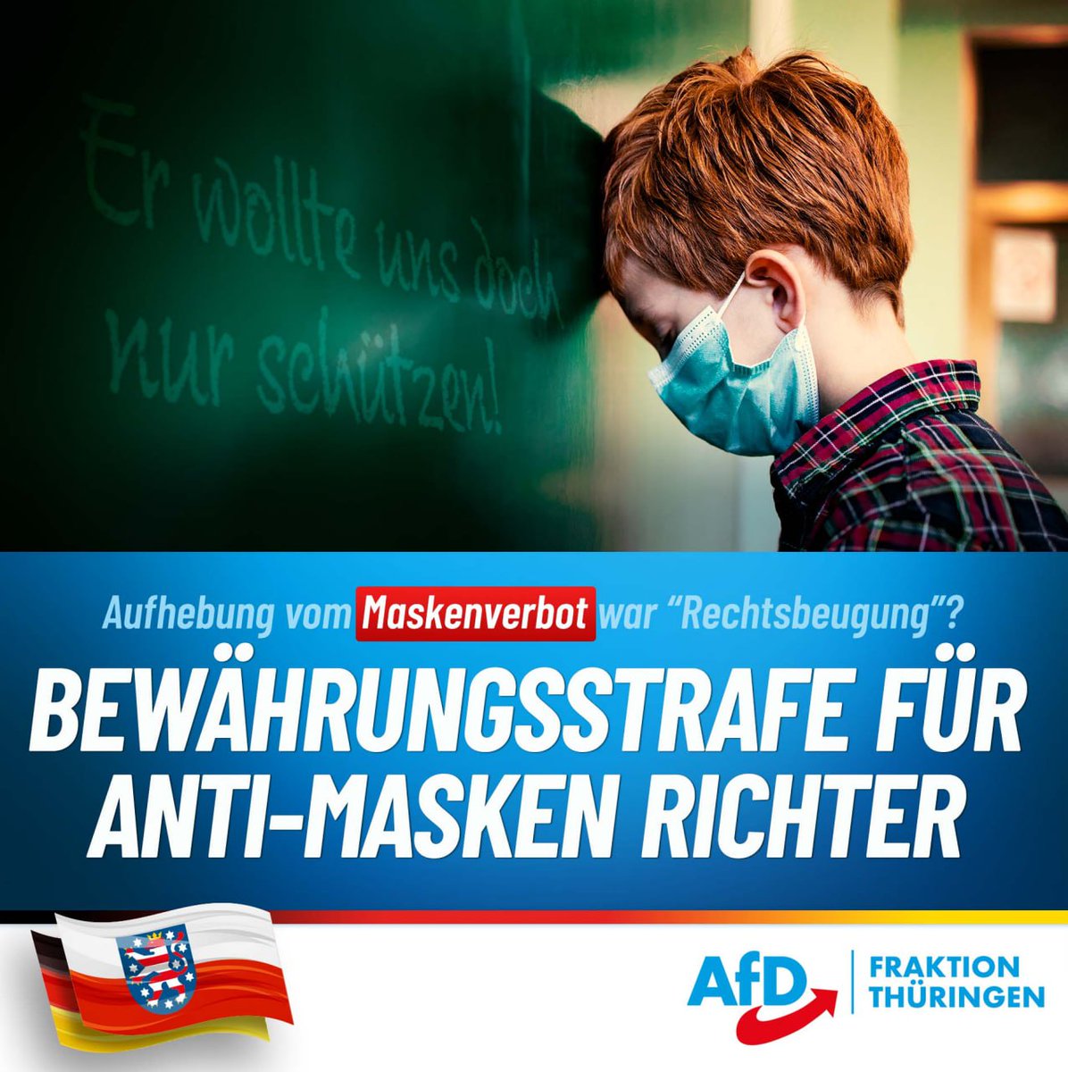 Schwerste Grundrechtseingriffe, zwangsweise durchgesetzt, begleitet mit menschenverachtender Sprache, bleiben für die politisch Verantwortlichen sanktionslos. Bestraft wird, wer den Betroffenen ihre Rechte zurückgeben wollte. 
#Dettmar #Maskenpflicht #Corona