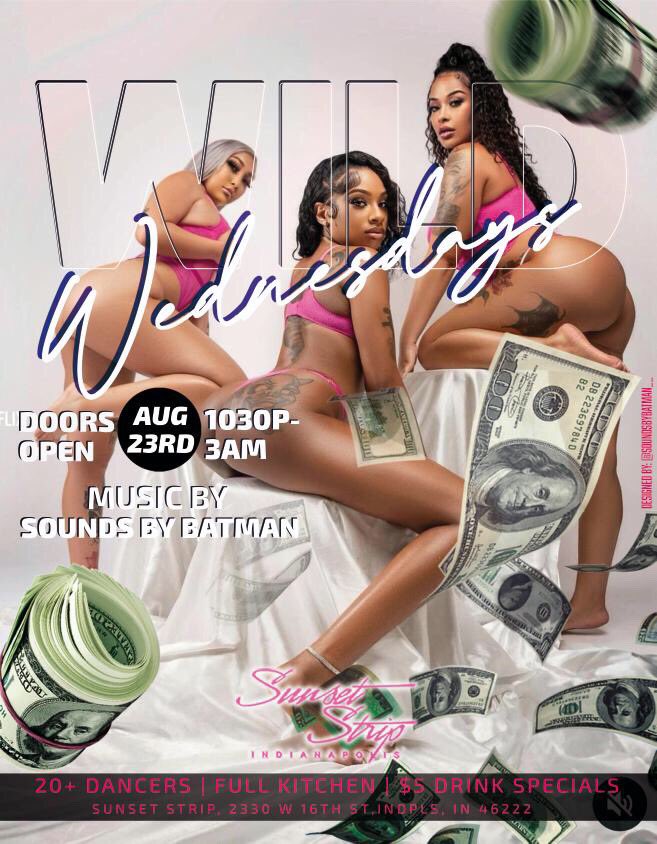 SunsetStrip317's tweet photo. Pull Up to Wild Wednesdays @sunsetstrip317 
Let’s get it!! 
Dancers | $5 Drinks | Full Kitchen | Open Patio
Music by Sounds By Batman https://t.co/ceUEMtzmHI