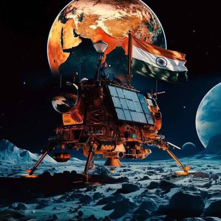 🇮🇳જય વિજ્ઞાન… જય ભારત…🇮🇳

         ચંદ્રયાન-3ની લેન્ડિંગની સમગ્ર પ્રક્રિયાને સફળતા પૂર્વક પાર પાડનાર મહિલા વૈજ્ઞાનિક " રિતુ કરીથલ" અને  ઈસરોની સમગ્ર ટીમને કરોડો અભિનંદન…🌷🇮🇳🌷

🇮🇳વંદે માતરમ ! જય હિંદ !🇮🇳
🏅🚩🚩🚩🚩🚩🚩🏅