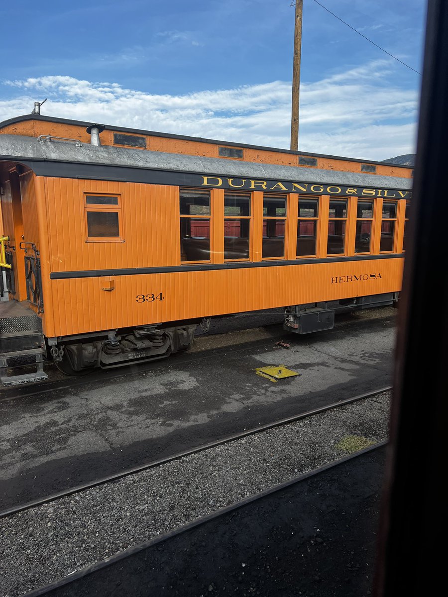 Going on a train 🚂 ride today. #DurangoColorado