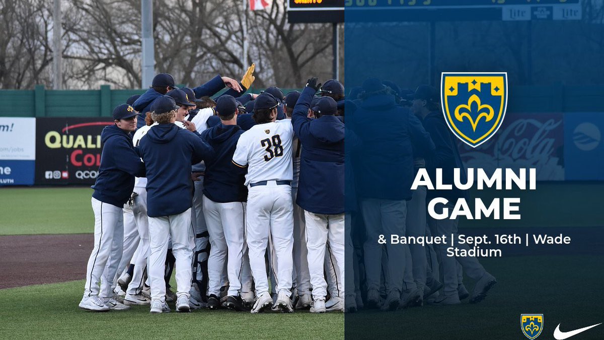 cssbaseball's tweet photo. 🚨Save the Date🚨

We hope to see all of our Alumni and friends out at Wade Stadium on Saturday September 16th for our annual Alumni game at Noon.

Corey Kemps historic Number 18 will be retired prior to the game.⚜️. https://t.co/50alqGnbwT