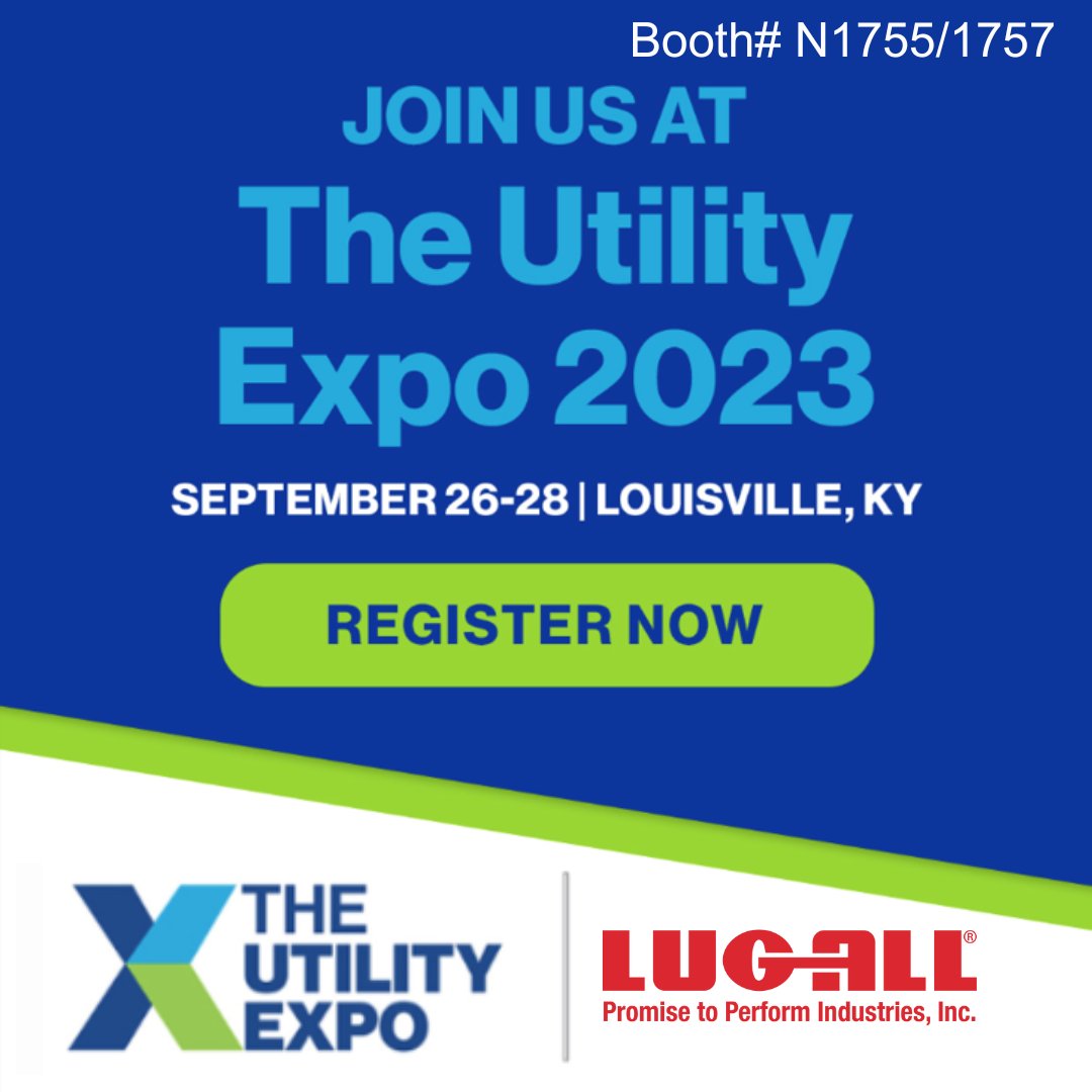 Excited to be at The Utility Expo 2023 this year in Louisville, for premier education and the latest in product innovation. Stop by in booth #N1755 and register with code: LUG322C by September 28th to save on your show registration.  loom.ly/NOBroNg #TheUtilityExpo2023