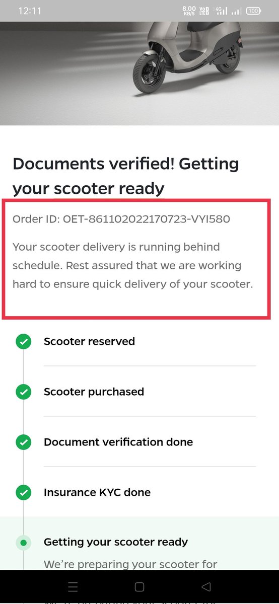NLsaiini's tweet photo. @bhash When will you deliver me 🤔 I bought it on 27th July after making full payment as soon as the purchase window opened. #consider_the_customers_feelings https://t.co/2UDhu352IP