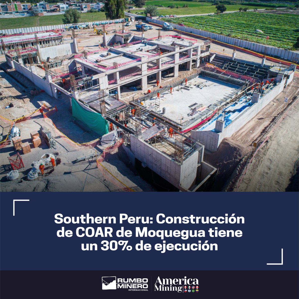 rumbominero's tweet photo. #ESGPerú 🇵🇪
Obra desarrollada por la minera #SouthernPeru se ejecuta bajo la modalidad de Obras por Impuestos (#OxI) y beneficiará a 300 alumnos de la región. https://t.co/jaFBQpHDb4 https://t.co/MDkXFU3l7y