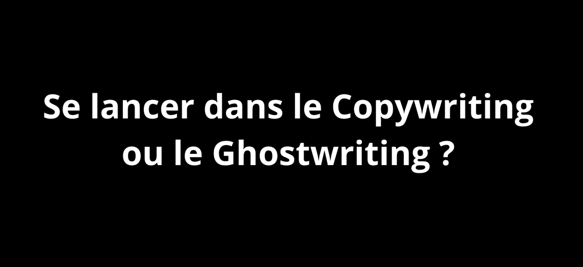 AlbinBjrmi's tweet photo. J'ai fait une vidéo de 7 minutes où je t'explique :

La différence entre le Copywriting et le Ghostwriting.

Je te liste les avantages des 2 compétences et laquelle je choisirais si je recommançais 0.

Like et Commente pour que je t'envoie la vidéo en DM. https://t.co/2LLhdVMJur
