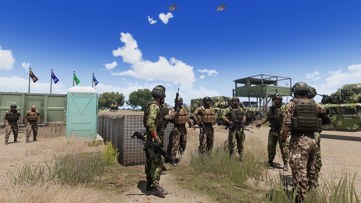 AltisDefence's tweet image. The Altis Armed Forces and the Altian Gendarmerie Special Operations have launched the land operation into the north of the Synneforos mountains as part of the Operation Aegean Queen against the FIA.

#Arma3
