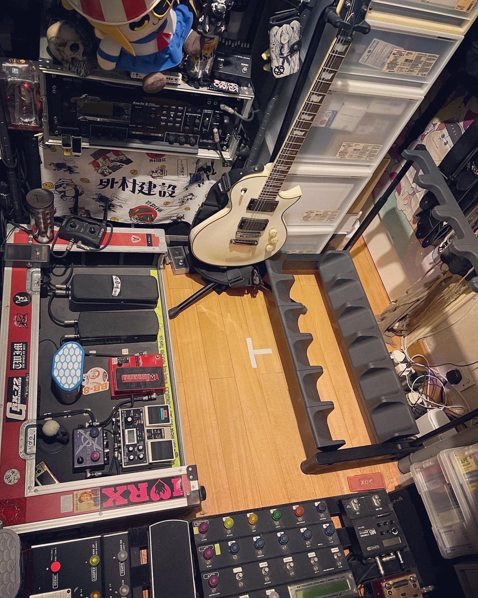 hisashi3653's tweet photo. #hisashi #glay #zodiac #justice #gibson #lespaul1959 #tokai #talbo #steinberger #fender #jazzmaster #zemaitis #guitar #fractalaudio #axefx2 #pedal #pedalboard #whammy #boss #ev1 #dd20 #peterson #tuner #line6 #wireless #erineball #wah #modernpirates #strap #ギター弾いてみた https://t.co/At6N3OaVTR