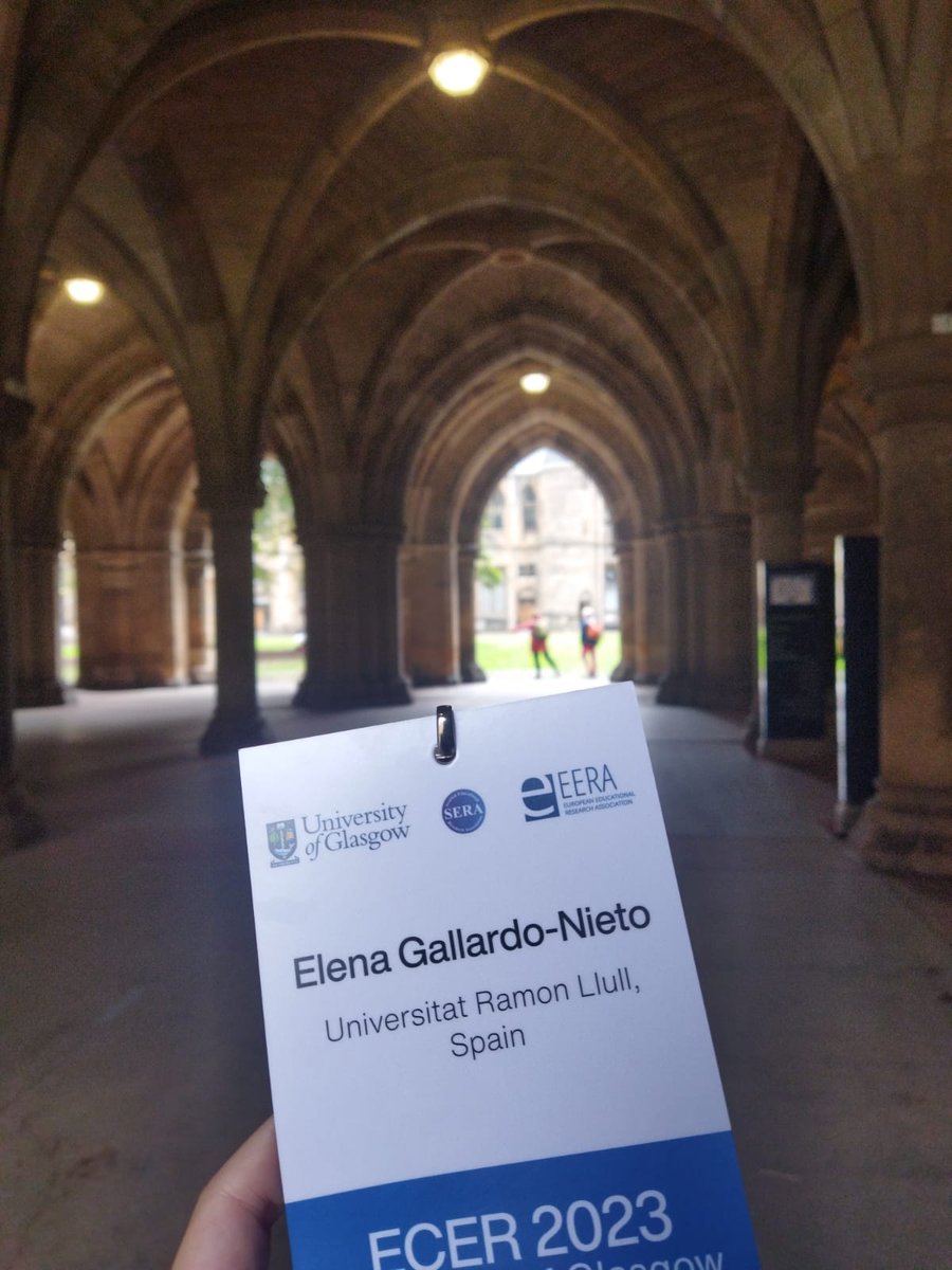 Here we go! 

📌 Glasgow
#ECER2023 @ECER_EERA