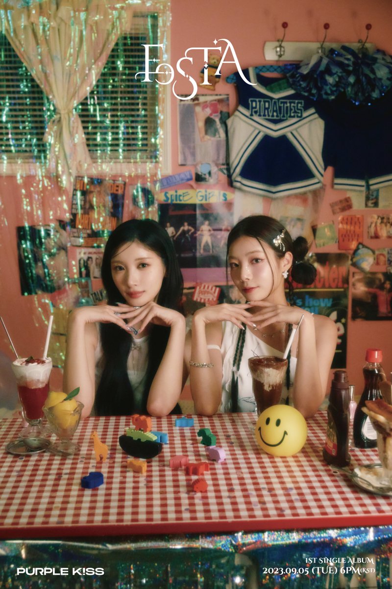 RBW_PURPLEKISS's tweet image. [#퍼플키스]

1st Single Album [FESTA]

🎡 UNIT CONCEPT PHOTO 🎡
🎆 PURPLE KISS 🎆

2023.09.05 6PM RELEASE✔

#PURPLE_KISS #FESTA #7HEAVEN