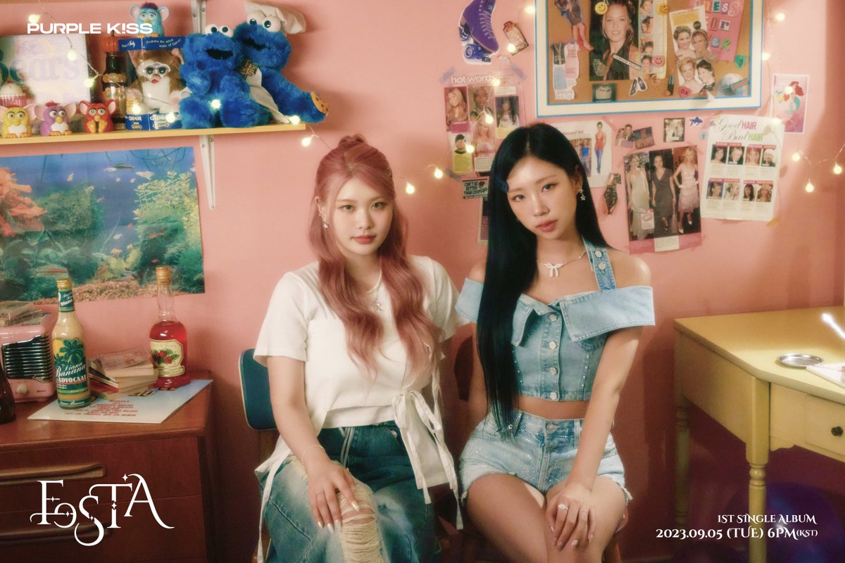 RBW_PURPLEKISS's tweet image. [#퍼플키스]

1st Single Album [FESTA]

🎡 UNIT CONCEPT PHOTO 🎡
🎆 PURPLE KISS 🎆

2023.09.05 6PM RELEASE✔

#PURPLE_KISS #FESTA #7HEAVEN