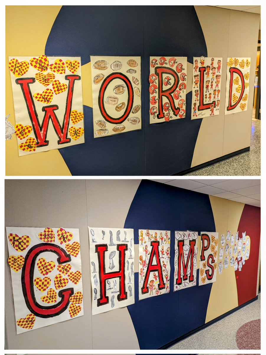 Hey <a href="/Chiefs/">Kansas City Chiefs</a> 
As we start a new season, Prairie Center Elementary thought everyone needed a reminder.