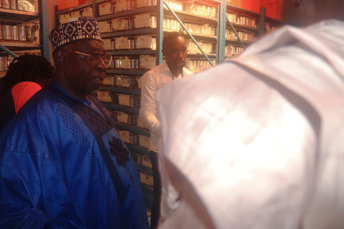 iitagrc's tweet photo. An inspiring visits as the COMMITTEE OF RETIRED INSPECTORS-GENERAL OF POLICE visited the IITA Genetic Resources Center, amazed by its modern facilities for advancing crop conservation. 🌾🏛️ #IITAGeneticResources #CropConservation #AgriculturalInnovation https://t.co/Ox2hoNAYUy