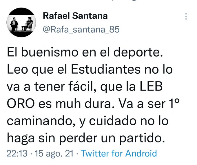 NotInMyHouse26's tweet image. Temp 23/24🆚️Temp 21/22
Ojo! Que para mi son favs también para ser primeros, tienen al mejor coach posible y así lo he manifestado en #LEBitando pero...noto por estas declaraciones..una sensación de ir sobrados🤦‍♂️
Y en la Leb Oro equipazo no siempre es = ascenso
Cuidadin!