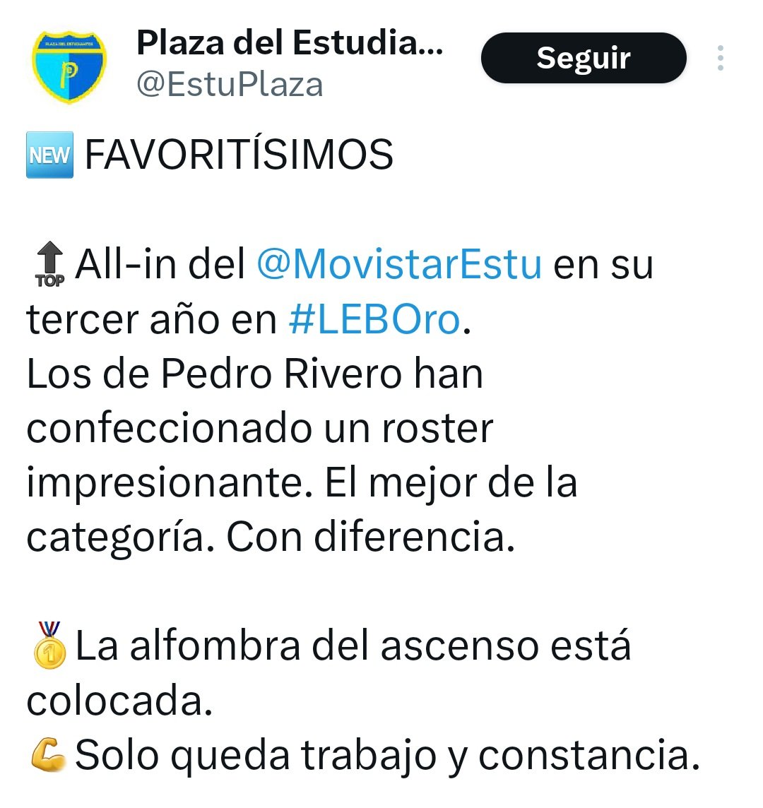 NotInMyHouse26's tweet image. Temp 23/24🆚️Temp 21/22
Ojo! Que para mi son favs también para ser primeros, tienen al mejor coach posible y así lo he manifestado en #LEBitando pero...noto por estas declaraciones..una sensación de ir sobrados🤦‍♂️
Y en la Leb Oro equipazo no siempre es = ascenso
Cuidadin!