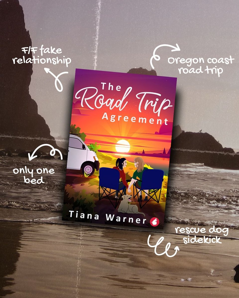 The Road Trip Agreement, a sapphic fake-dating romance, has launched! Grab it in Kindle & paperback: amzn.to/3ONH3yR #booklaunch #newbooks #sapphic #wlwromance #ffromance #sapphicbooks #vanlife
