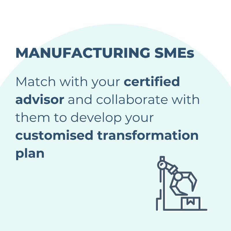 ADMA_TranS4MErs's tweet photo. 🧑💻 Join our pan-European network of innovative #SMEs, certified #TranS4MErs & #service providers!
The ADMA TranS4MErs #xChange Platform brings together key actors in the #manufacturing industry & facilitates knowledge exchange to boost business growth & #digitalisation across 🇪🇺