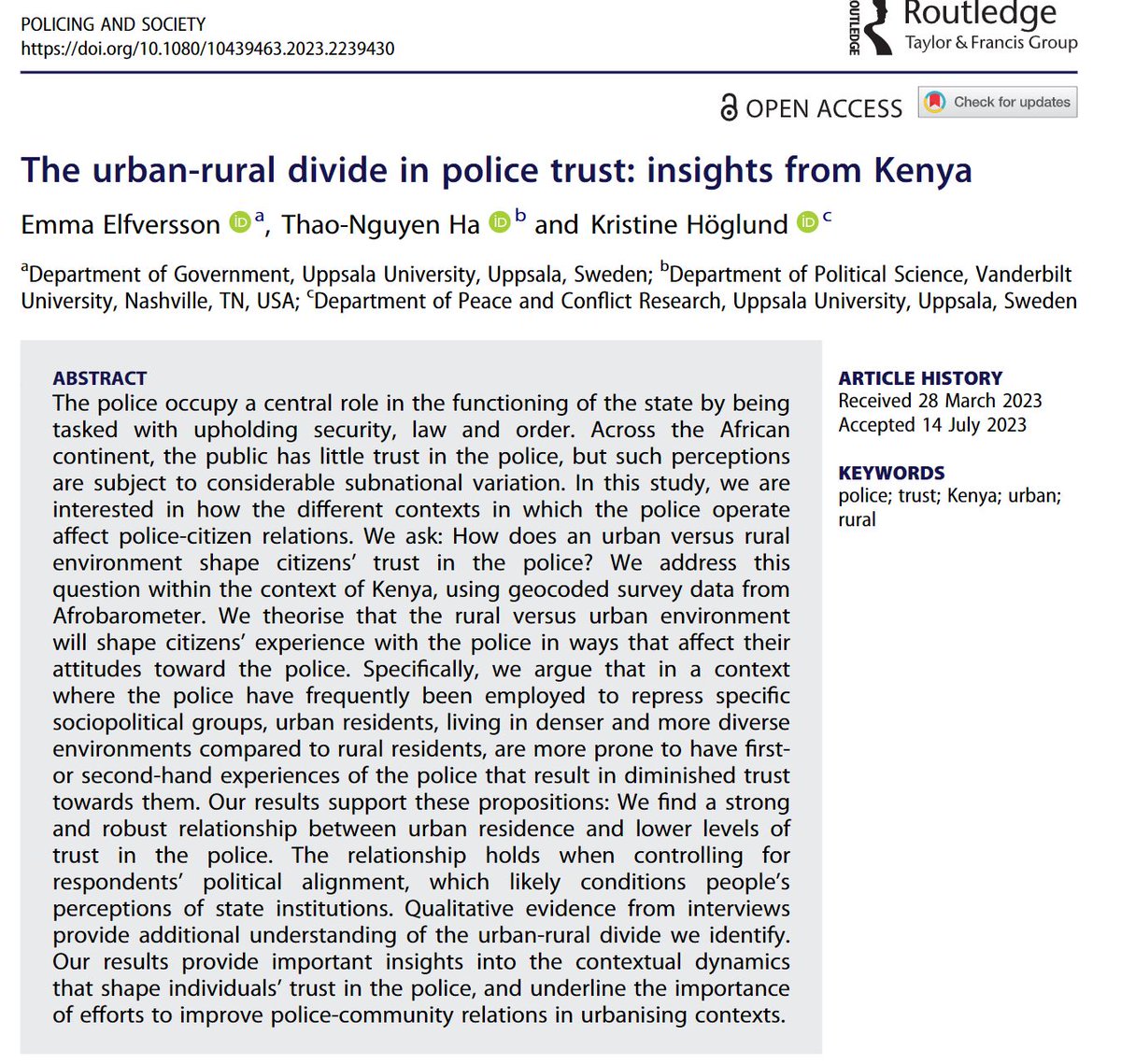 Kristine Höglund tweet media