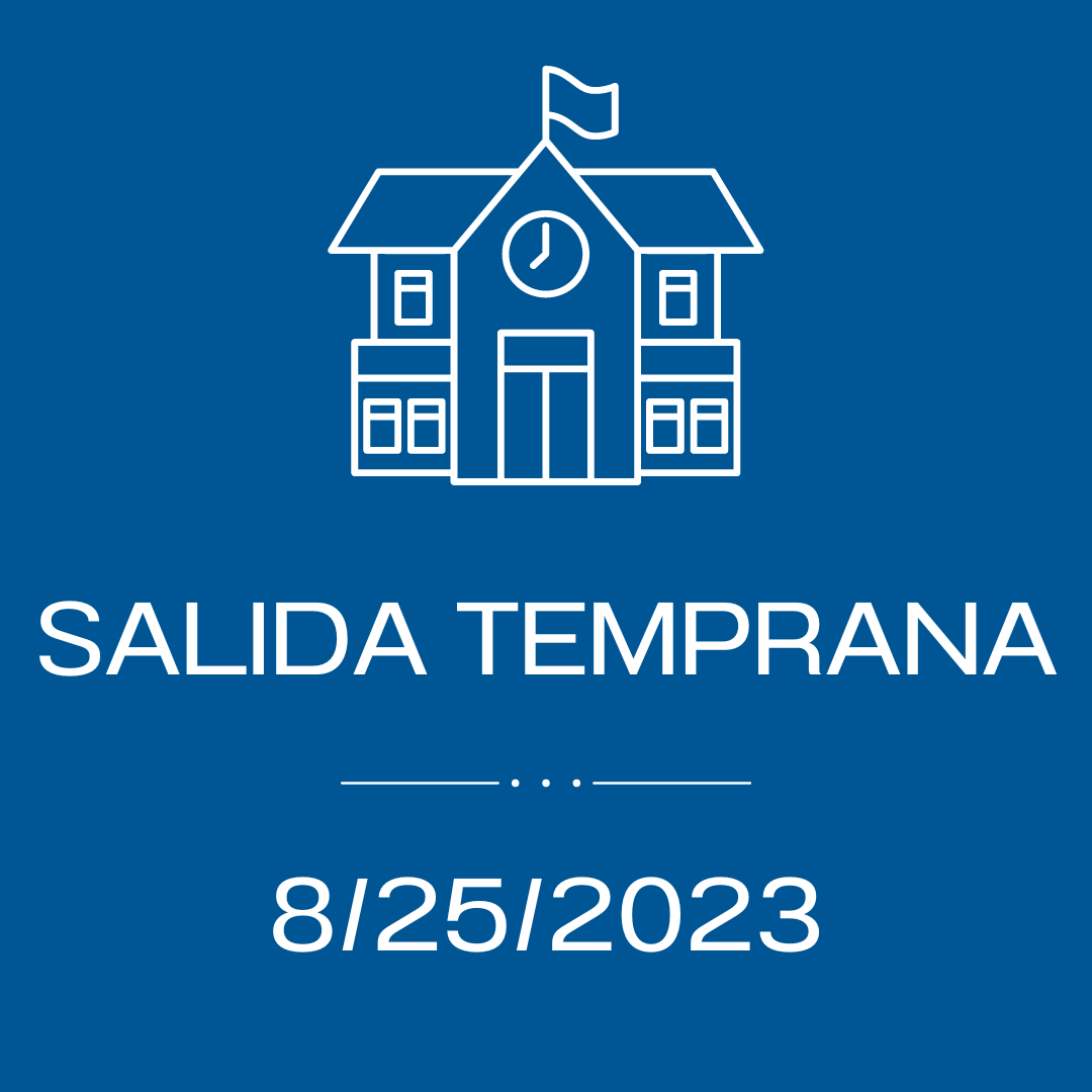 VictoryRidge's tweet photo. *EL VIERNES 25 DE AGOSTO DE 2023 ES LANZAMIENTO TEMPRANO**

La escuela terminará a la 1:15 p.m. Los pasajeros que viajen en automóvil deberán ser recogidos en este momento. Los usuarios de autobús llegarán 2 horas antes a sus paradas de autobús. https://t.co/SWSa1lXbkZ
