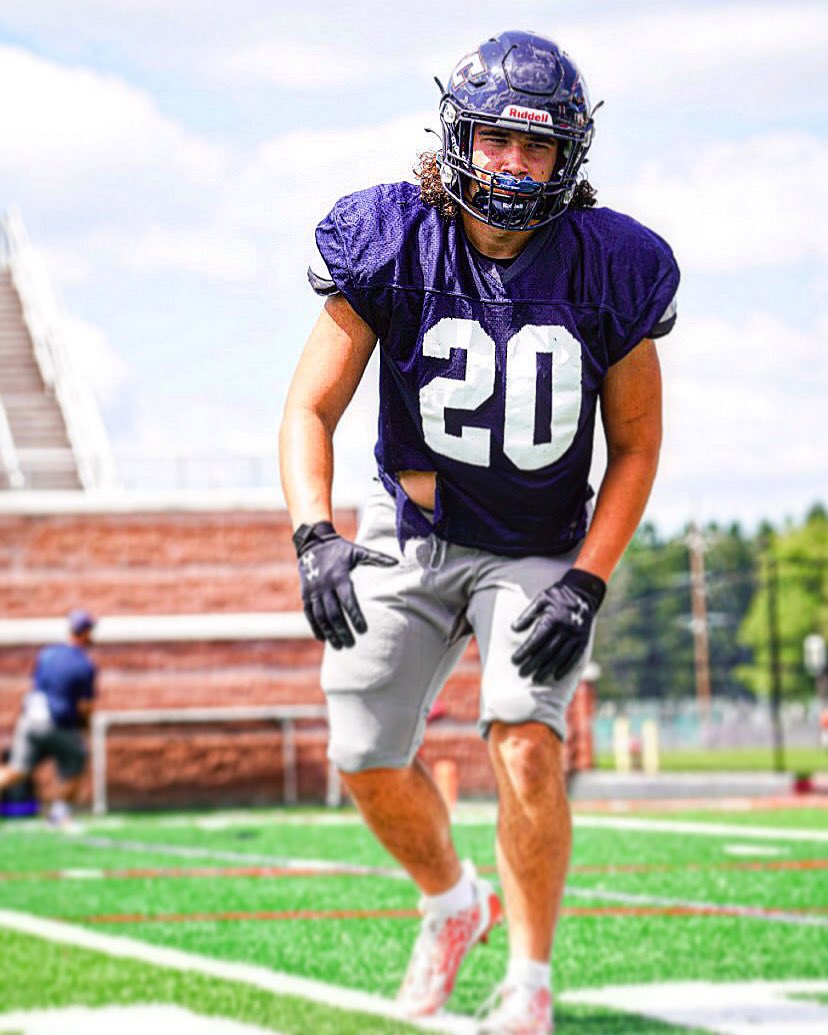 ChetWalters11's tweet image. #ThePack in College. Marco Aponte-Martinez class of ‘23 in practice with @KeystoneFTBL. #1Pack #famILY
@ConradSchoolFB