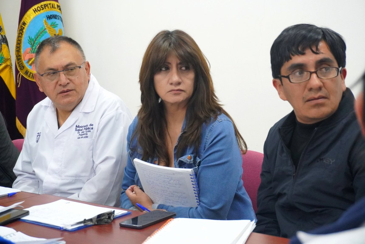 caaesanlazaro's tweet photo. NuestroTrabajoContinúa | En la reunión de líderes de procesos y servicios, de responsables de equipos de salud del #CAAESanLázaro del @Salud_Ec , se resaltan los avances, opiniones y sugerencias para la mejora continua de las actividades en beneficio de los usuarios del centro. https://t.co/suTUthxB16