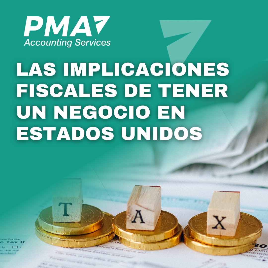 PmaAccounting's tweet photo. Si deseas emprender un negocio en los Estados unidos, debes tener en cuenta estas y otras implicaciones fiscales, ellas depende del tipo de empresa que quieras formalizar✅

Nosotros te brindamos asesoría en el área contable y fiscal📈💼
.
.
.
#accounting #taxes #usa #empresarios https://t.co/duaWEeY4Uz