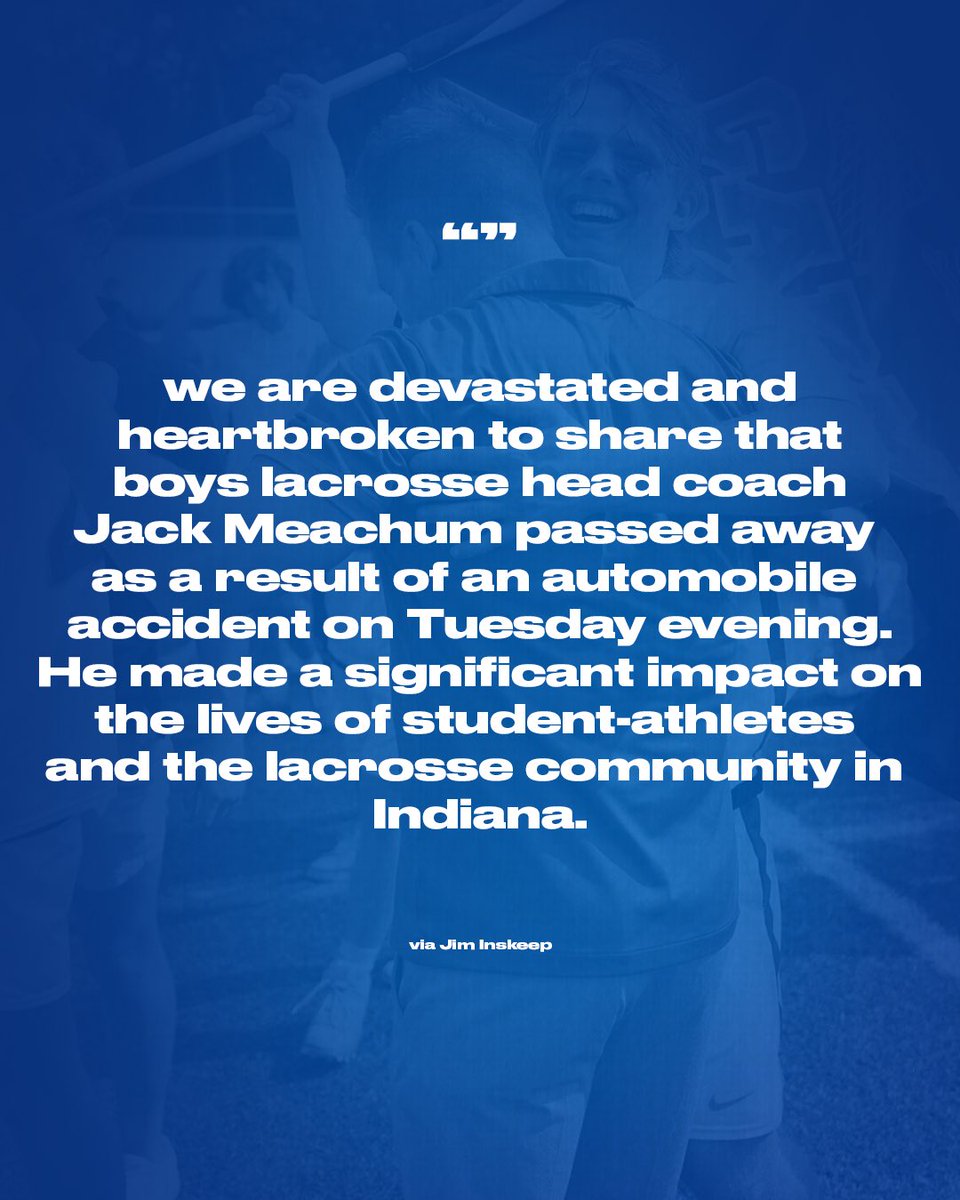 CarmelhoundsHQ's tweet photo. Jack was named the CHS Head Coach of the Year by his peers last week. Our prayers are with his wife, family, players, coaching staff, and friends. Forever a Greyhound. 💙 https://t.co/bkBaGZujRE