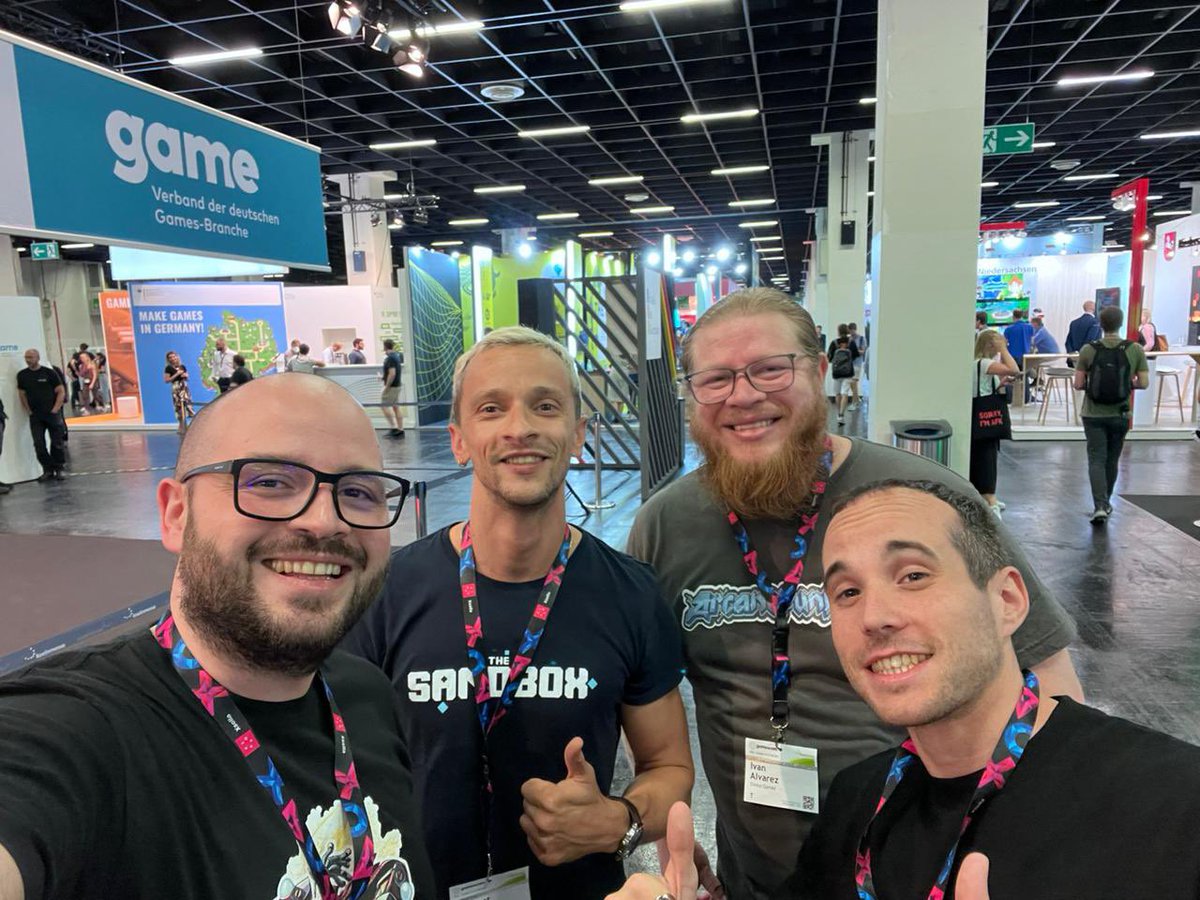 timbagames's tweet photo. Our journey at @gamescom has been about: 

🫱🏻‍🫲🏼Meeting up with talented people.
💡Introducing our studio.
🤘🏻Having fun with friends. 

We’re exited for what’s coming #Gamescom2023! Aren’t you?⚡️🎮 https://t.co/tP5Vm3Q861