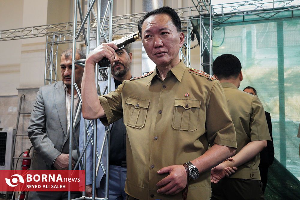 IranDefense's tweet photo. This North Korean delegate was very interesting to say the least 🧐... https://t.co/hudYrOTL0H