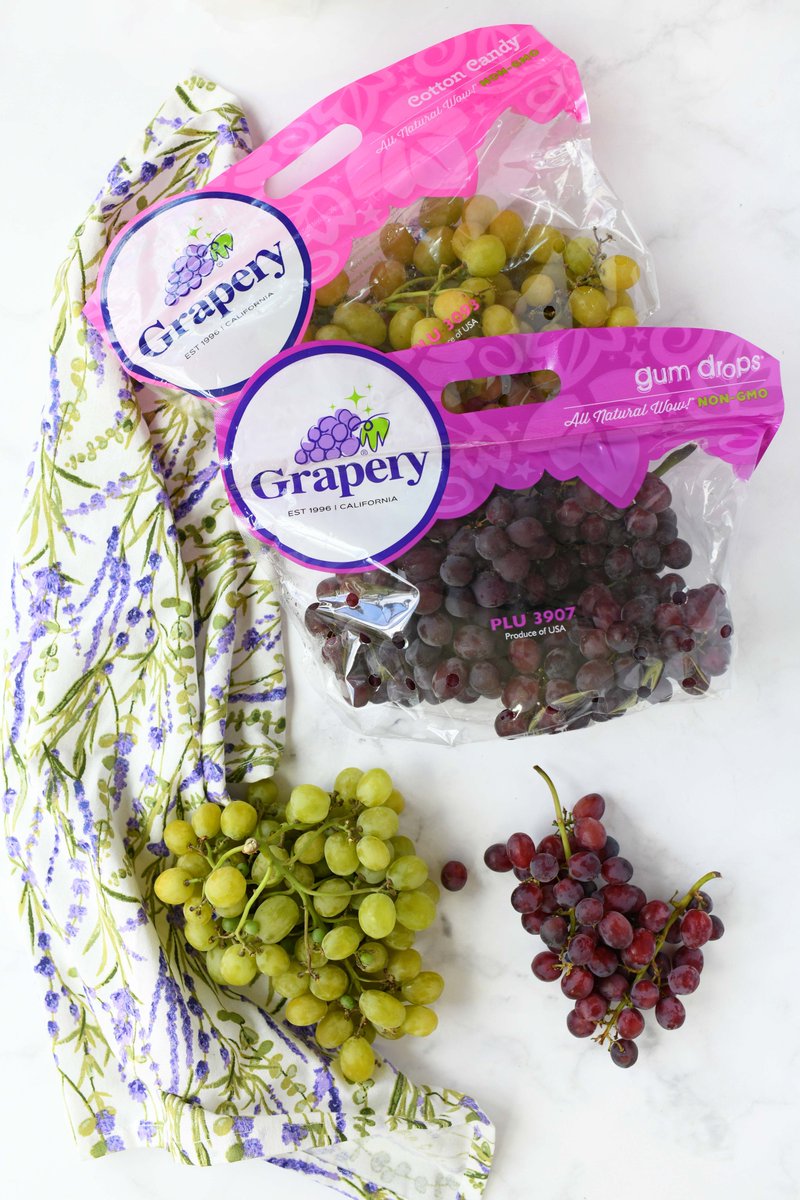 What if you could enjoy the flavors of #cottoncandy and #gumdrops without the guilt? #AD Well, you can if you buy <a href="/graperygrapes/">Grapery</a> which are now in-stores! 
These Non-GMO grapes taste like no other &amp; I am not even kidding!! Which flavor would you love to try? #CottonCandy #GumDrops