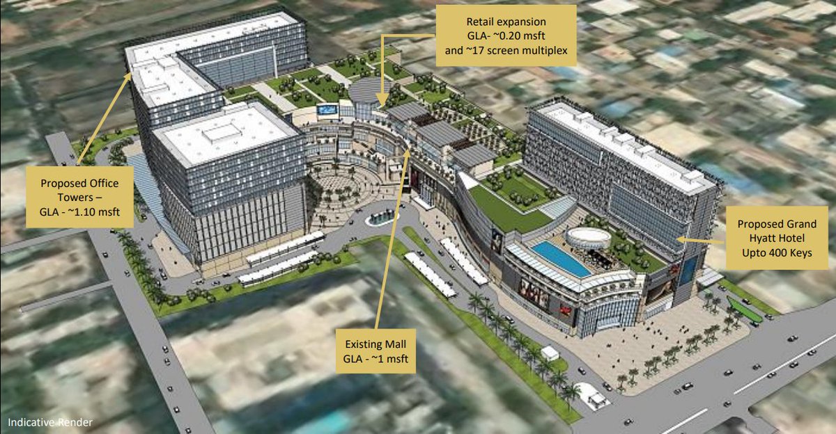 IndexKarnataka's tweet image. Office Space and 5 star Hotel Coming up next to
#PhoenixMarketCity
Office GLA: ~1.10 msft

#Phoenix #ISML #Whitefield #Bengaluru