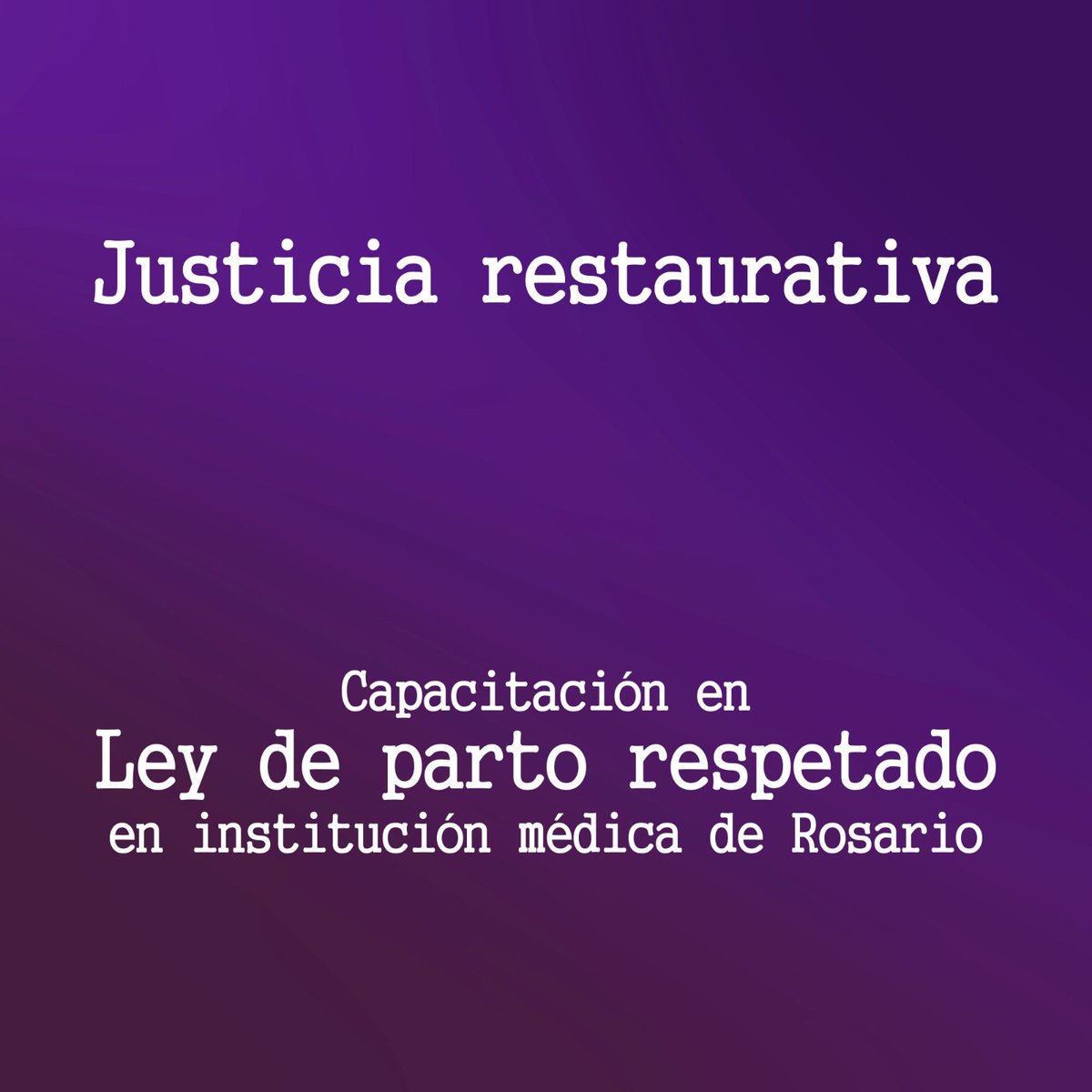 CAMeToficial's tweet photo. Este jueves comenzará una capacitación obligatoria en Ley de parto respetado para todo el personal del equipo de salud, médico y no médico de una institución médica privada de la ciudad de Rosario. 
🧵👇 https://t.co/cDf7BXwTHg