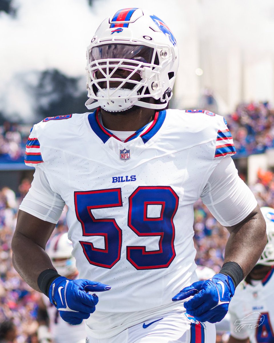 He grew up in Nigeria and moved to the United States hoping to play in the NBA but found football instead.

This is the Kingsley Jonathan story: bufbills.co/45isn1L