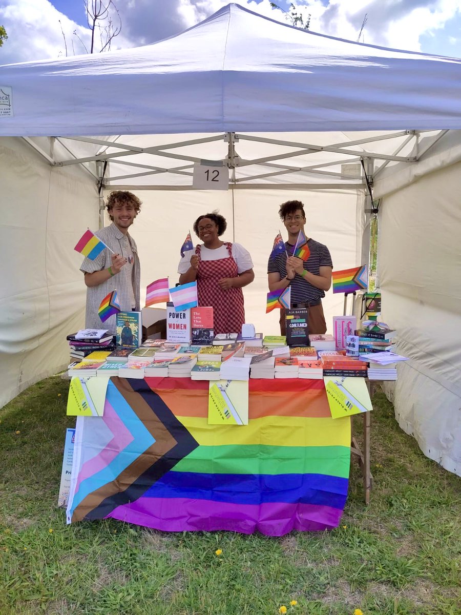HachetteUK's tweet photo. So proud of our brilliant @HachettePride and @THRIVEHachette networks, who teamed up to host a stand at #UKBlackPride over the weekend!

All the money they made from the selling of our books will be donated to charities supporting LGBTQIA+ people of African, Asian, Caribbean, Latin American and Middle Eastern descent.