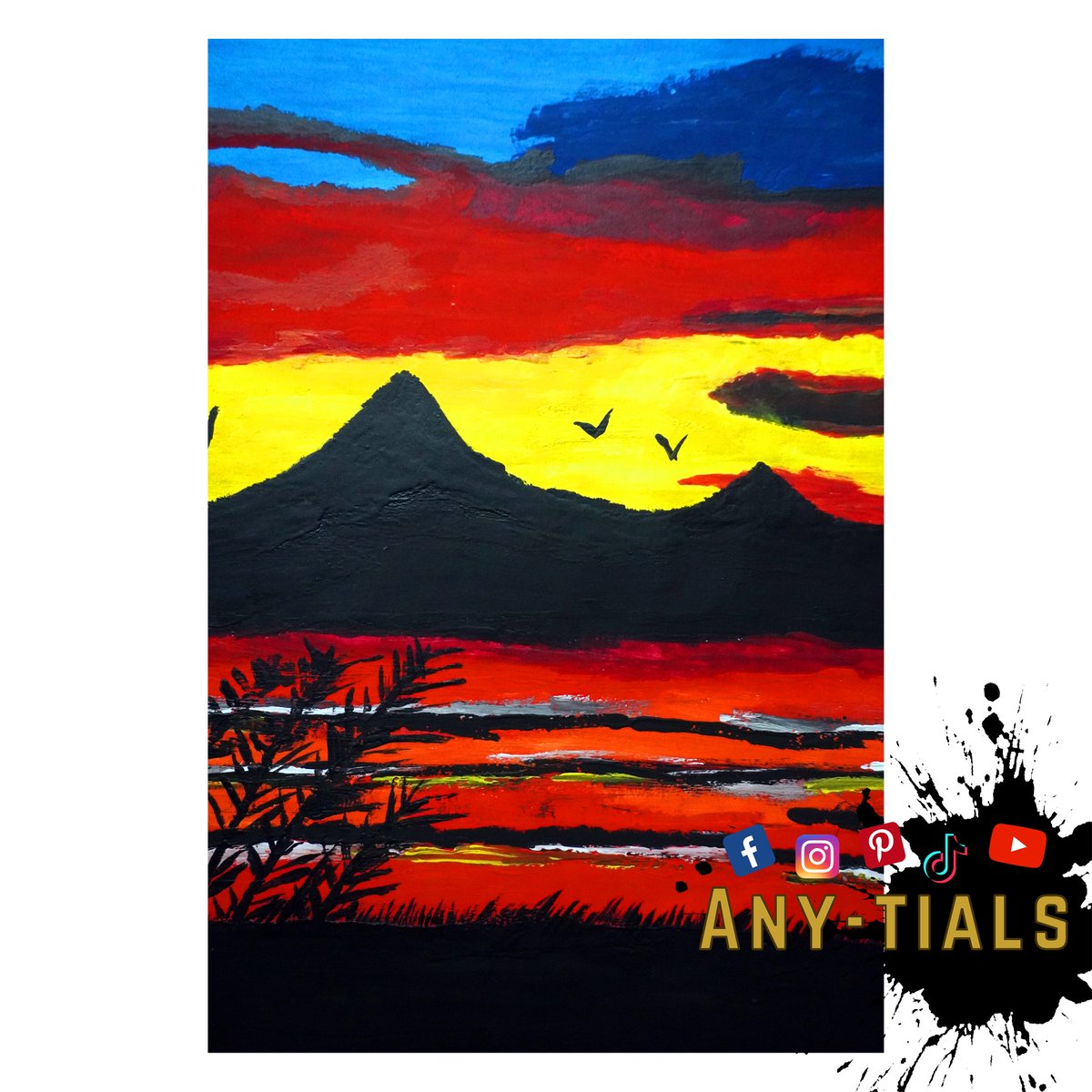 anydashtials's tweet photo. I think the sun sets only for me when I'm delusional— the thing is, I'm an enduring delulu with sordid fantasies.😅

#anydashtials #art #arttherapy #artistsupport #artoftheday #dailyartchallenge #mixedmediaart #opacarophile #openforcommission #sunset #sunsetpainting #sunsetvibes https://t.co/aWRCsoEQ9w