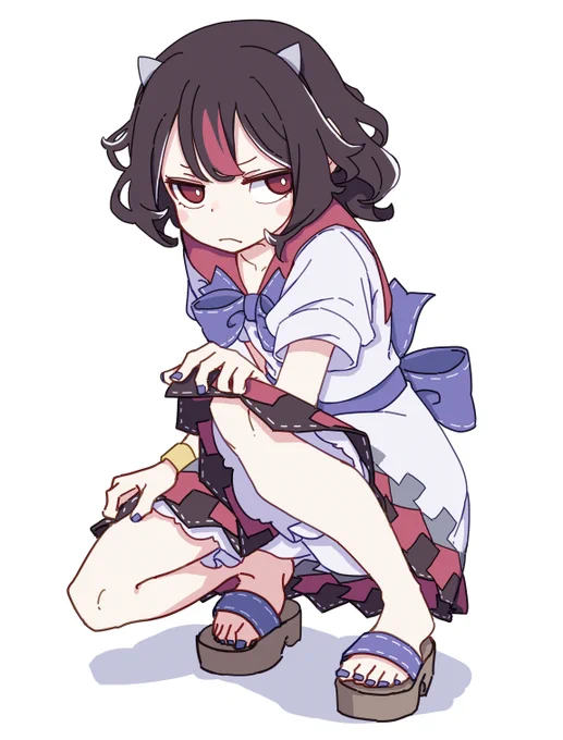 #深夜の真剣お絵描き60分一本勝負 正邪 