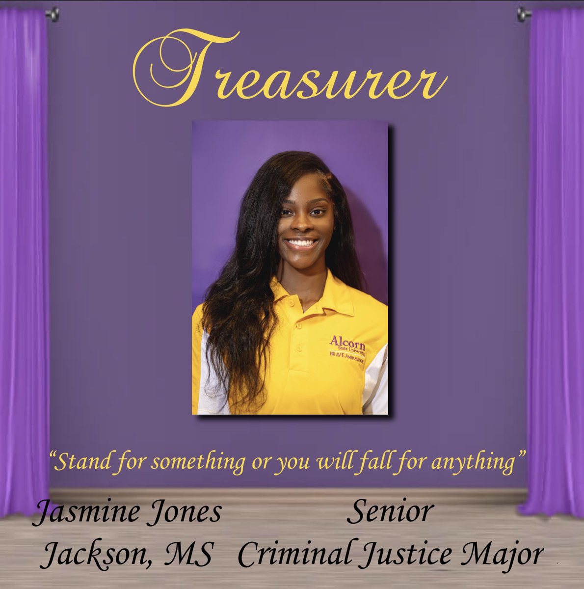 Introducing your 2023-2024 Brave Ambassador EBoard💜💛