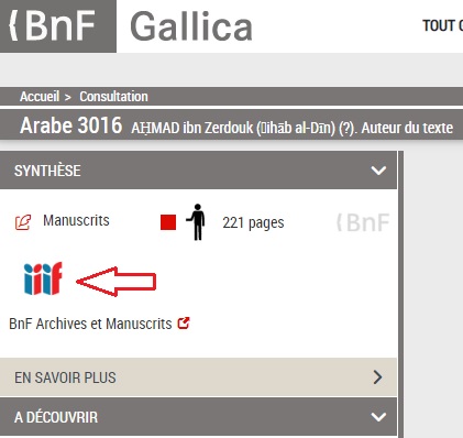 😰 Un document ne s'affiche pas dans Gallica?
🛠️C'est peut-être en raison des opérations de maintenance estivales sur les espaces de stockage.
👉Pas de panique! Vous pouvez l'afficher dans le visualiseur IIIF, disponible via le menu de gauche, sous la facette "Synthèse". #Astuce