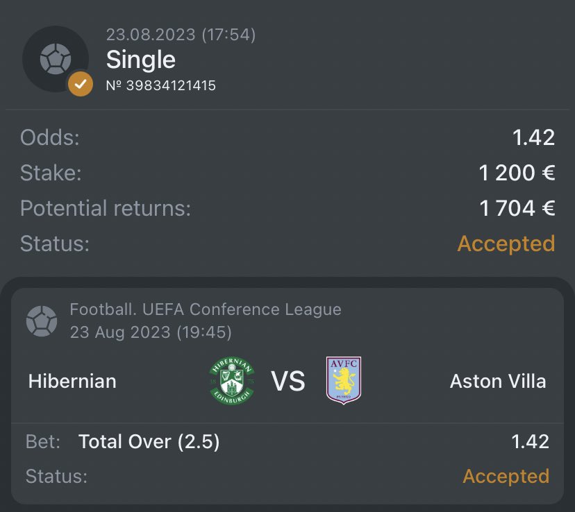 ricamax's tweet photo. I'm betting on Total Over 2.5, and if bet WIN, 2 people will be given $15 gifts!⚽️

How to join?⬇️

RT + Follow❤️ https://t.co/xLXYSSqgPU
