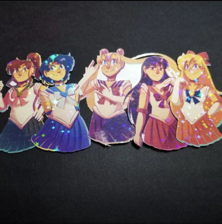 EricaMac888's tweet photo. What's this😯?!? Super cute and holo Sailor Moon Stickers for #CaperCon2023 and will hopefully be in my Etsy sometime before September 15th?? HELL YEAH💖💖💖💖
#sailormoon #prettygaurdiansailormoon #capercon https://t.co/5fK89ylU8p