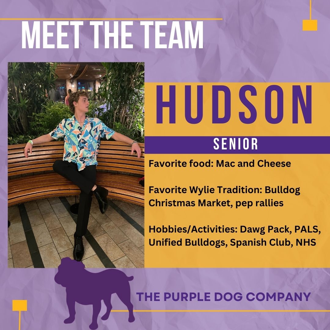 New Year, New Team! For the coming weeks we'll be introducing the 2023-2024 PDC Team! First up, Hudson!