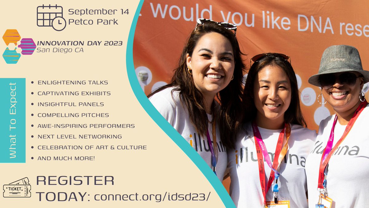 Join us on September 14th for #IDSD23, it's a Petco Park takeover! From investors and researchers to entrepreneurs and students, the diverse #SanDiego innovation community comes out to witness the city's boundless potential. Learn more + register now at bit.ly/3rsDy99!