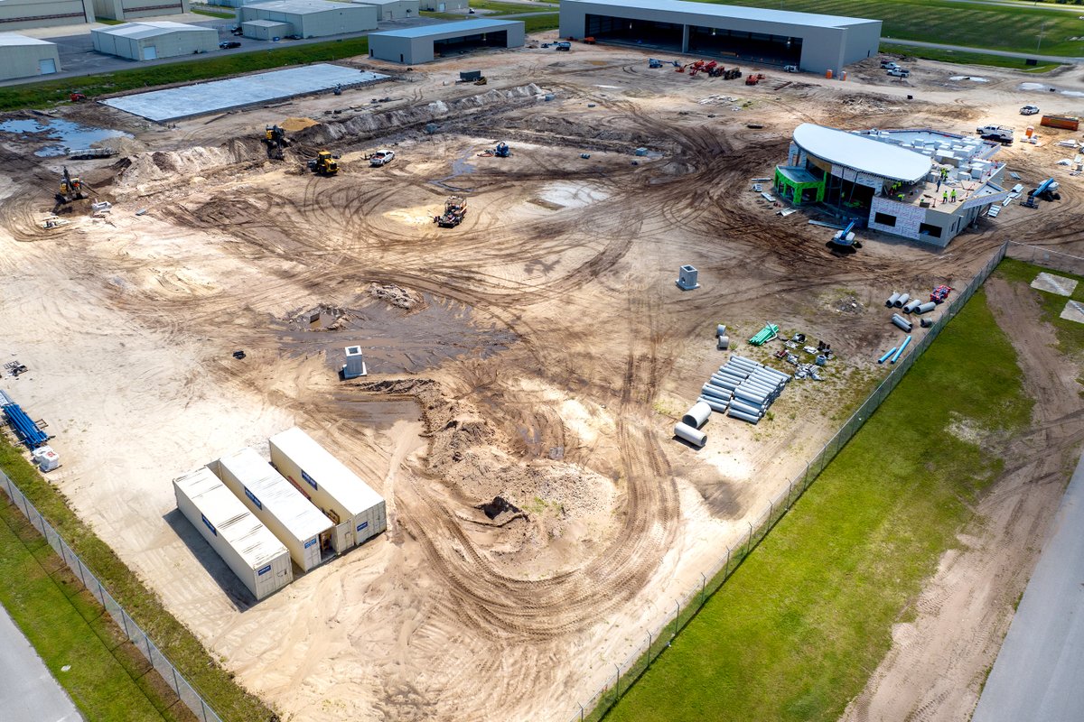 It's National Aviation Week. Check out our most recent aviation project with Southern Sky Aviation in Panama City, Florida. This luxury project includes a private terminal and canopies and three private hangers on a more than 13-acre site.