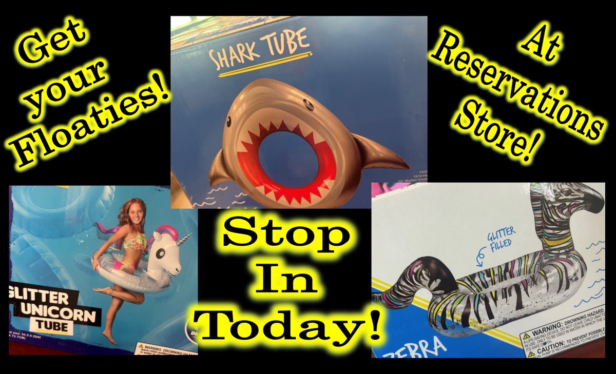 lostvalleylake's tweet image. Have you visited the Reservations Store while you are here? Check out everything they have!

#poolfloaties #campfood #lvlsouviners