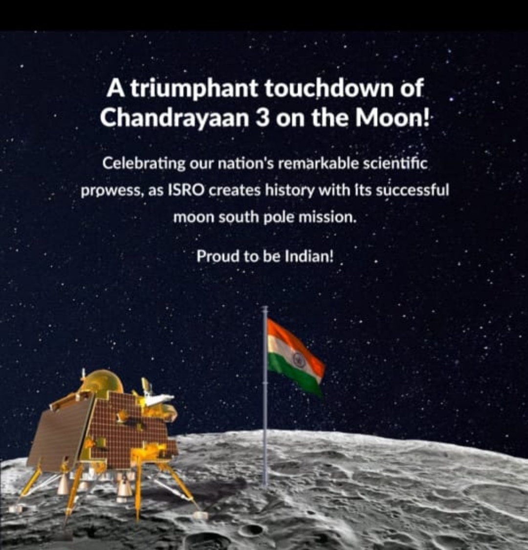 sunnylakhe's tweet photo. Remarkable History created by ISRO.

Proud moment. https://t.co/Um8yfqwOR9