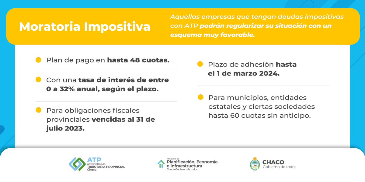 Min. de Planificación, Economía e Infraestructura tweet media